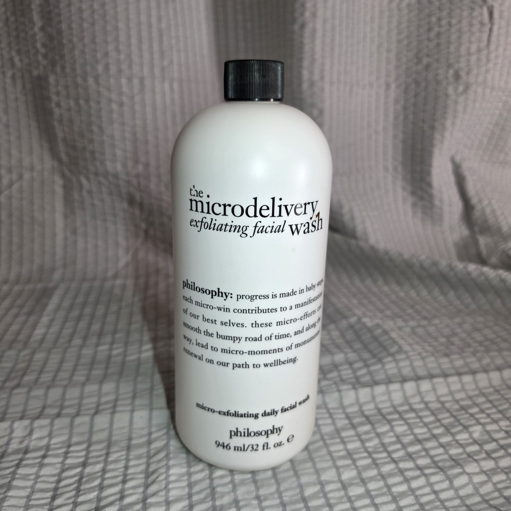Philosophy Microdelivery Exfoliating Daily Facial Wash 946ml/32 oz New Sealed - Picture 5 of 7